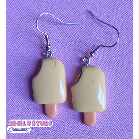 Brinco Picolé Amarelo