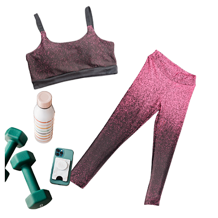 Conjunto Fit Top e Legging