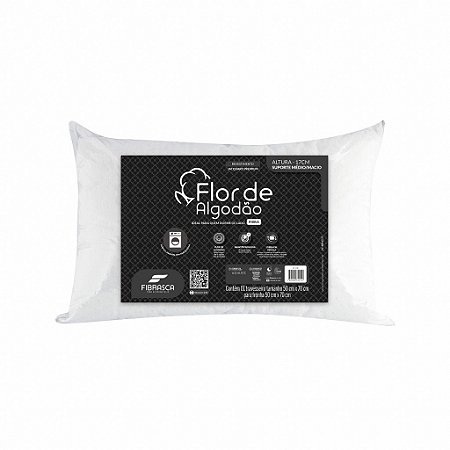 TRAVESSEIRO FLOR DE ALGODÃO - FIBRASCA