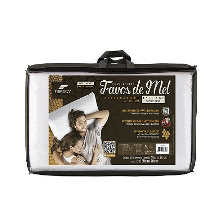 Travesseiro Favos de Mel Intense - Fibrasca