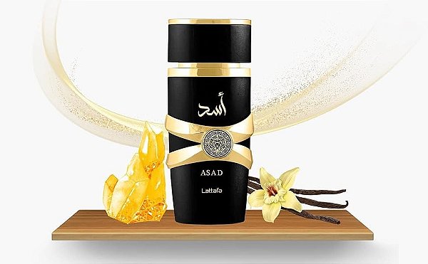 Lattafa Perfume Asad para Eau de Parfum Spray unissex, 100 ml
