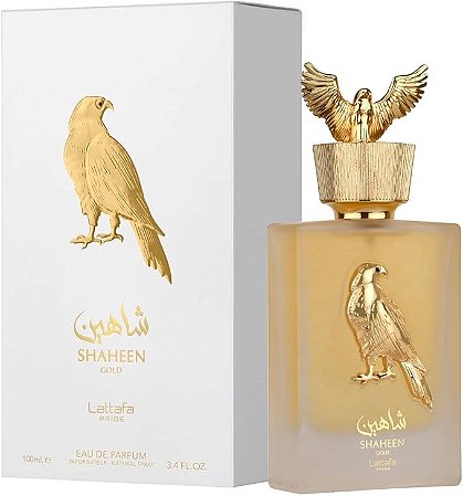 Lattafa Perfume Shaheen Gold para unissex Eau de Parfum Spray, 100 ml