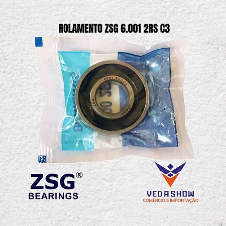 Rolamento ZSG 6.001 2RS C3