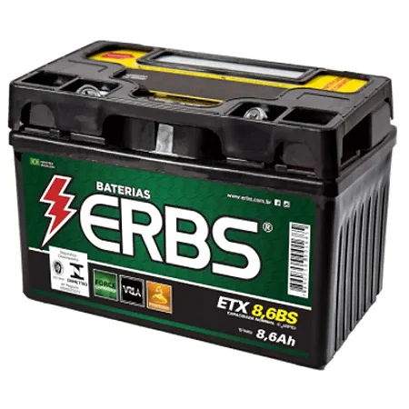 Bateria ETX 8,6BS ERBS YTZ-10S Honda Cb 600 F Hornet