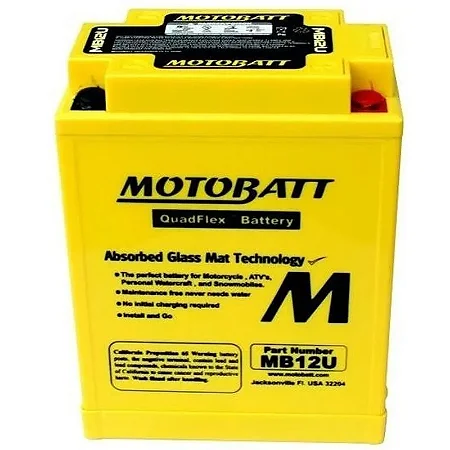 Bateria Motobatt YB12-AA MB12U CB400 CB45