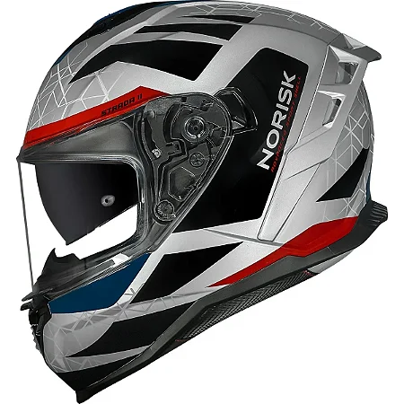 Capacete Norisk Strada 2 Evoke - Azul Tam: 62