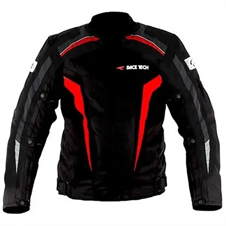 Jaqueta Race Tech Racer II Preta/Vermelha Tam: G