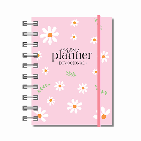 Planner Devocional Bellis Rosa Bebê