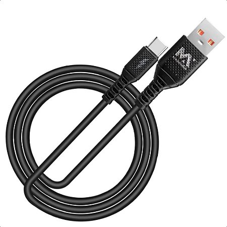 Cabo De Dados e Carregamento Tipo - C USB Compatível com Fonte De Celular Rápido Celular Smartphone