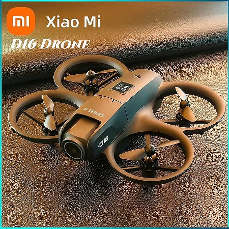 Xiaomi D16 Mini Drone 8K HD Câmera Dupla Pro Versão 180°Posicionamento GPS elétrico ajustável evita obstáculos Drone sem