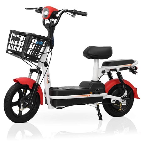 Bicicleta Elétrica Sem CNH Scooter Pop Elétrica Motor 48v350w Bikelete