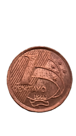 Moeda de 1 centavos de Real de 1998 MBC
