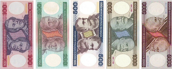 5 Cédulas Sequencia Talismã.