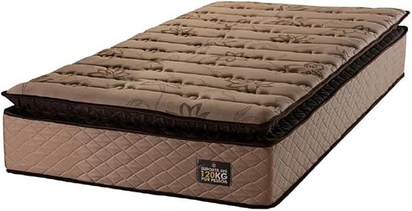 COLCHÃO 088x29 VAN GOGH C/PILLOW D-33 /EPS MARROM