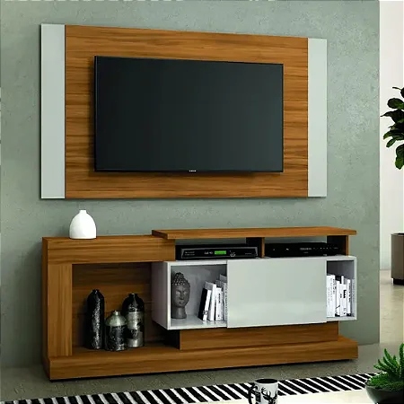 RACK NT 1065 C/PAINEL FREIJO/OFF WHITE