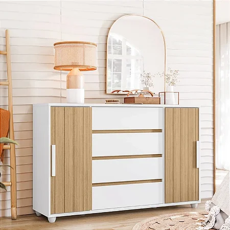 CÔMODA EVIDENZA 2PT 4  GAVFLEX