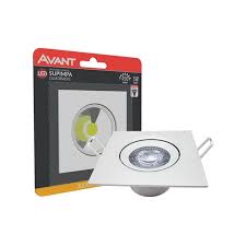 SPOT LED QUADRADO 5W 3000K REF 865020579-AVANT