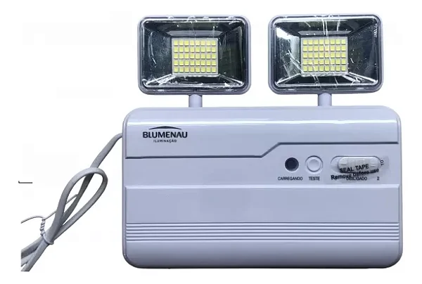 LUMINARIA EMERGENCIA 2 FAROIS 10W 2200LM BIV REF 40012224-BL