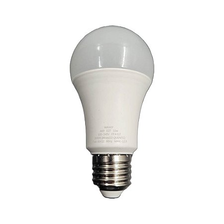 LAMPADA LED BULBO 12W 6500K REF 0126-MAXXY