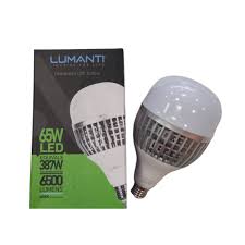 LAMPADA LED BULBO 65W-LUMANTI