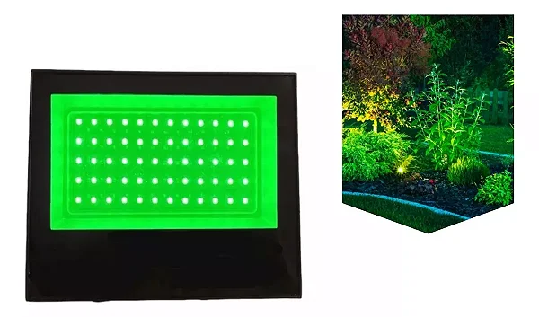 REFLETOR LED 30W VERDE-MTX
