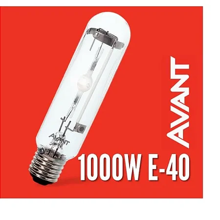 LAMPADA VAPOR METALICO TUBULAR 1000W E40-AVANT