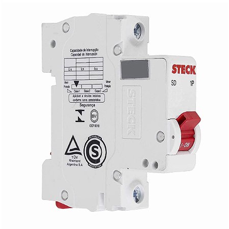 DISJUNTOR UNIPOLAR 16A CURVA B 3KA-STECK