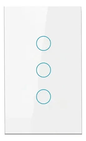 INTERRUPTOR INTELIGENTE WI-FI 3 BOTOES REF LE-5307