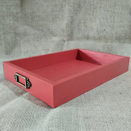 Gavetinha Porta Documentos (em madeira maciça) 30cm x 21cm