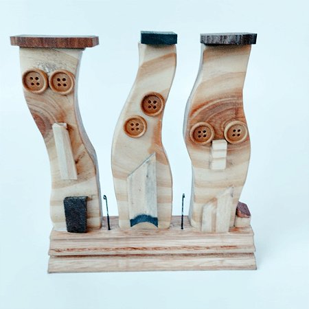 Os Três Edifícios Amigos (reuso de materiais)