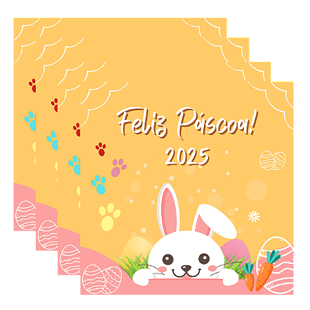 30 Adesivos De Páscoa 9 Cm Para Sacolinha Surpresa