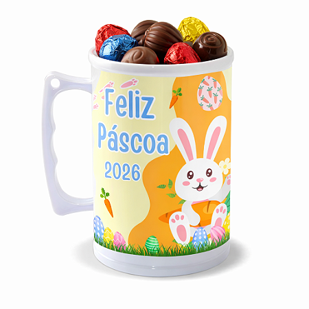 20 Adesivos Páscoa Para Caneca A Prova D'água 6 Cm