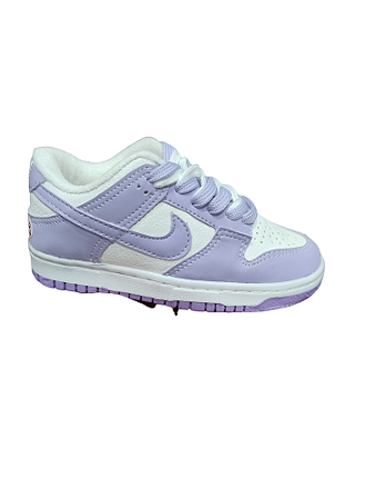 Tênis Infantil Nike Air force Lilás