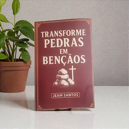 Livro Transformando Pedras Em Bençãos Ex Bozo, Ex Patata Vers 2026