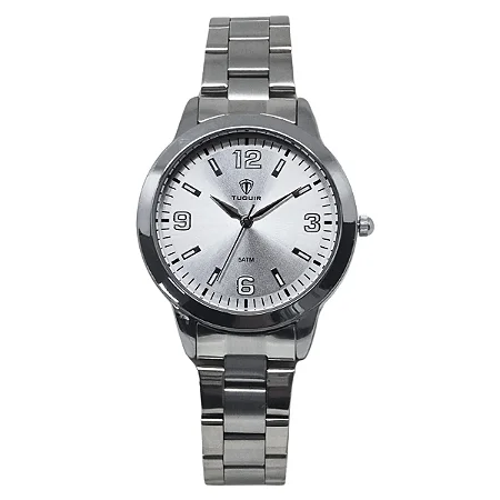 Relógio Feminino Tuguir Analógico TG188 Prata