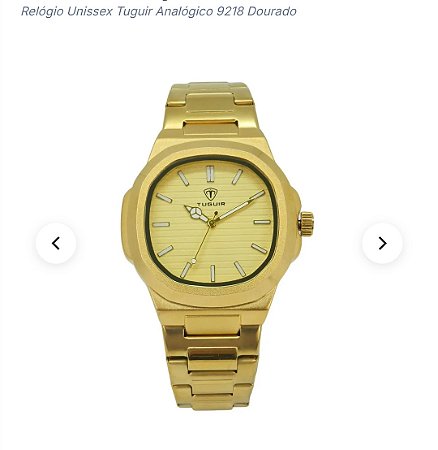 Relógio Unissex Tuguir Analógico 9218 Modelos Patek Philippe