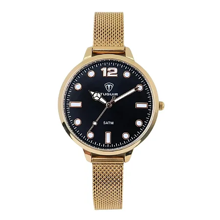 Relógio Feminino Tuguir Analógico TG227 Rose e Preto