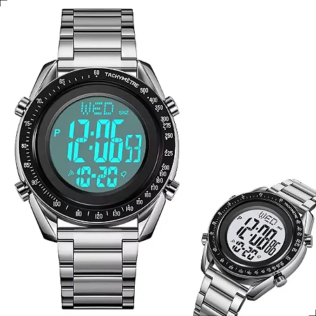 Relógio Masculino Skmei Digital 2145 Prata