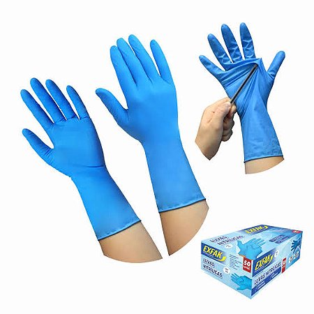 Luvas Nitrílicas Descartáveis Para Taba Squishy