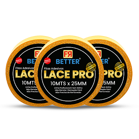 Kit 3 Fitas Gold 10 Metros x 25mm da FR Better