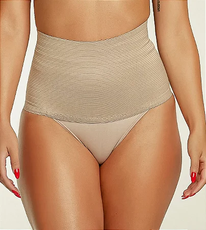 Calcinha Cinta Modeladora Ref. 1566 Tamanho:P;Cor:Preto