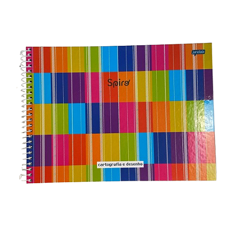 Caderno de Desenho Spiro Jandaia