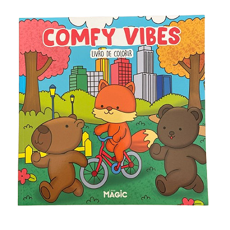 Livro de Colorir - Comfy Vibes