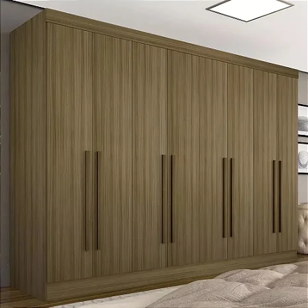Guarda-Roupa Casal Mayra 8 Portas Boreal - Moveis Arapongas