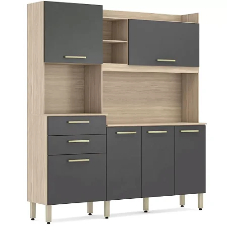 rmário de Cozinha Demóbile Select 06 portas 02 gavetas