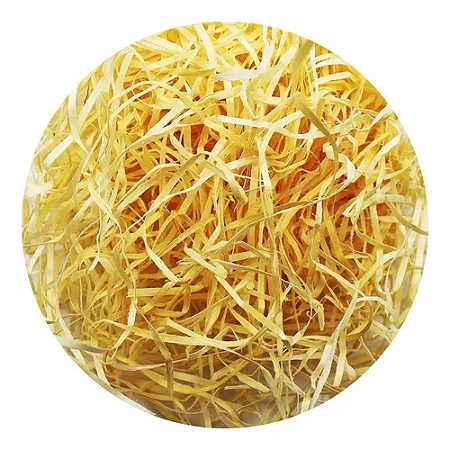 Palha Decorativa P/ Cestas Presentes Enfeite 1 Kg