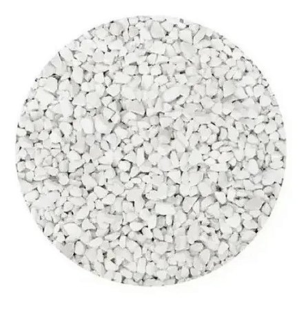 Pedras Branca Quirelinha Decoração Enfeite Nº0 10kg