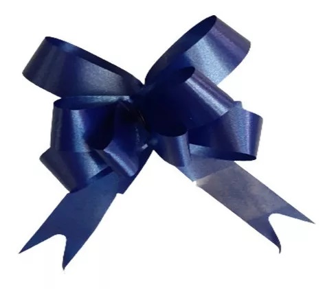 Kit Com 10 Laço Mágico Abre Fácil 16mm 39cm Azul