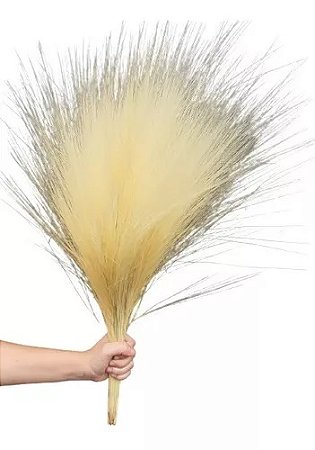 Capim Rabo De Burro Natural Alvejado Decoração Enfeite