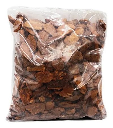 Cascas De Pinus P/ Vasos Jardins E Decoração 8kg